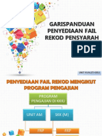 Garispanduan Penyediaan Fail Rekod Pensyarah