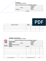 Control de Actividades Del Estudiante