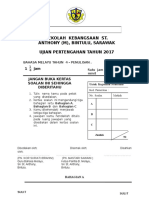 Soalan Pertengahan Tahun 4 bm k2 2017