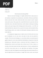 research essay - cybersecurity - final draft