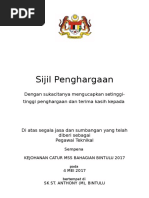 SIJIL PENGHARGAAN