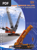 TSK Crane Service Catalouge | PDF | Crane (Machine) | Consumer Goods