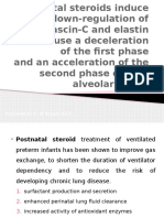 Neonatal steroids induce a down-regulation of tenascin-C and.pptx