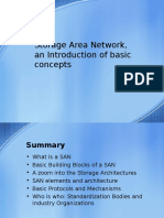 Storage Area Network, An Introduction of Basic Concepts