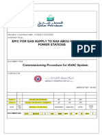 Commissioning Procedure For HVAC SYSTEM (QP) 24-02