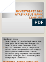 Dokumen - Tips - Audit Investigasi BPK Atas Kasus Bank Century
