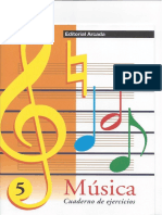 Cuadernillo 5 de Música PDF