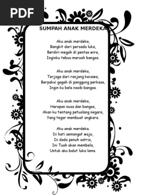 Sumpah Anak Merdeka Pdf