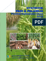 Statistik Padi Dan Palawija Provinsi Kalimantan Utara 2015