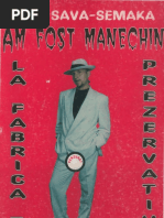 Dan Sava Semaka Am Fost Manechin La Fabrica de Prezervative PDF