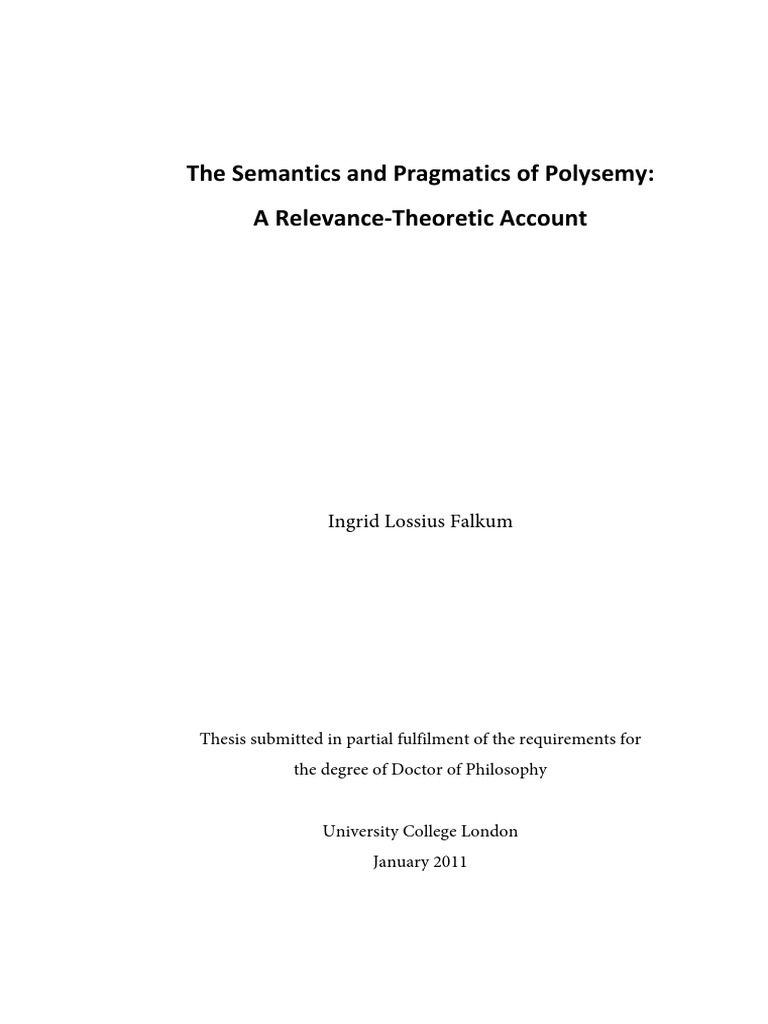 PDF) ON THE POLYSEMY OF SPANISH SPATIAL PS