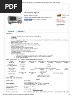 Osciloscop Digital Atten ADS1202CML - Osciloscop Digital de Laborator, 200MHz, 1GS - S, Afisaj Colo LCD 9