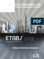 Etabs Software Verification