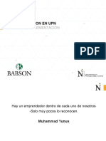 El método Babson en la UPN