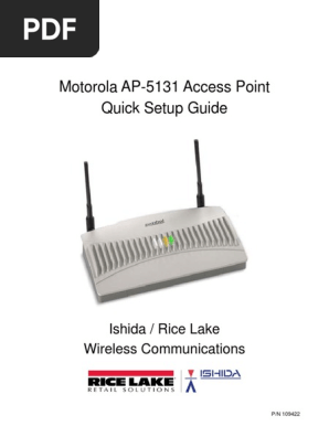 Motorola ap-5131 firmware update