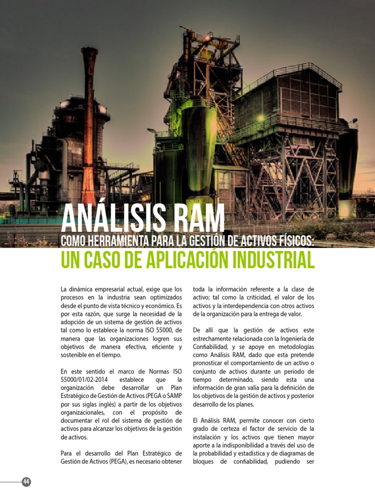 Analisis RAM Herramienta para Gestion de Activos Fisicos | PDF ...