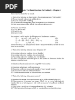 Test Bank Questions Chapter 6