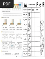 Adição e m Antes de p e b