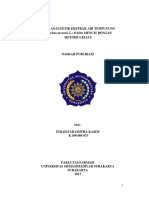 JURNAL EFEK ANALGETIK EKSTRAK AIR TEMPUYUNG (Sonchus Arvensis L.) PADA MENCIT DENGAN METODE GELIAT PDF