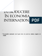 Introducere in Economia Internationala - Prezentare PowerPoint Prezentare