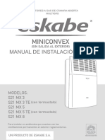 Manual Eskabe S21-MX