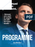 Programma Emmanuel Macron