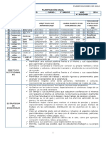 Planificación anual de inglés 3° básico