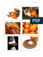 Autumn Matching Cards PDF