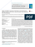 Simple and efficient preparation of biochanin A and genistein from Dalbergia odorifera T. Chen leaves using macroporous resin followed by flash chromatography