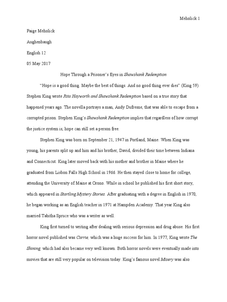 Types of prison violence picture