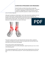 Foot and Ankle Discomfort