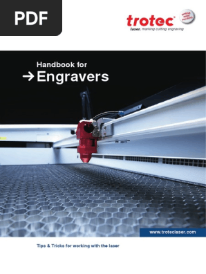 Handbook For Engravers - TROTEC PDF | PDF | Lens (Optics) | Engraving