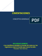 1.0 Cimentaciones Conceptos Generales PDF