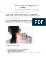 Persistent Neck Pain