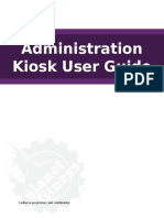 User Guide - Administration Kiosk - 11 April 2017