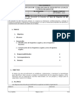 PSST 4 3 2-Jar01 Identificacion y Evaluacion de Requisitos Legales y Otros Requisitos