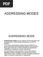 Addressing Modes