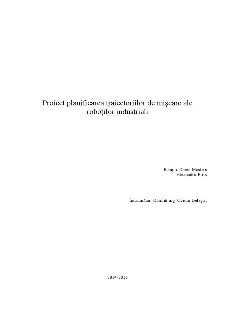 Proiect PTMRI 5 | PDF