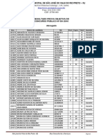 Resultado Prova Objetiva