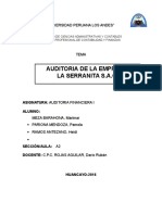 Informe de Auditoria