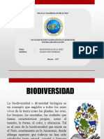 Biodiversidad en El Peru