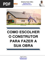 Como Escolher o Construtor Para Fazer a Sua Obra