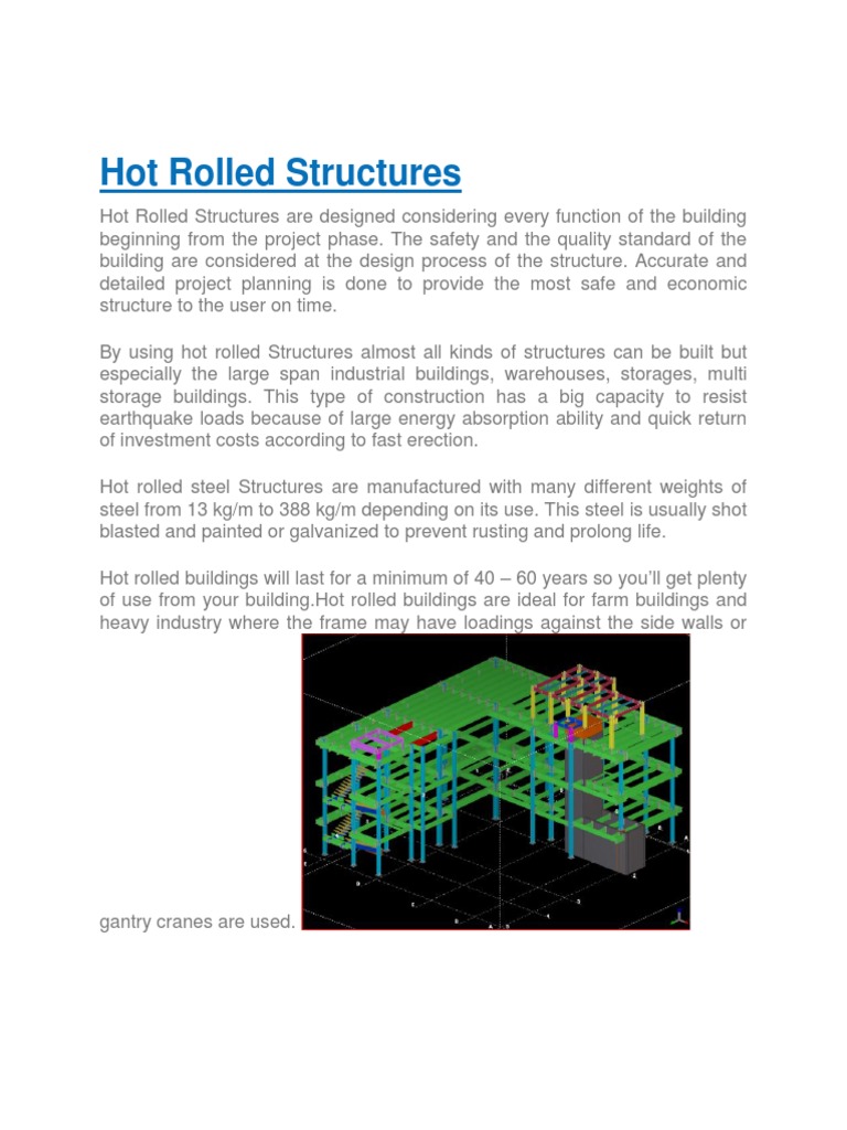 Hot Rolled Vs PEB PDF