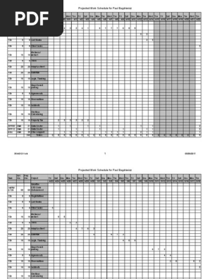 Work Schedule