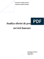 Analiza Ofertei de Produse si Servicii Bancare.doc