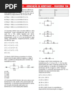 Associação de Resistores - Específica de Física