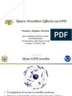Space Weather Effects On GPS: Thomas J. Bogdan, Director