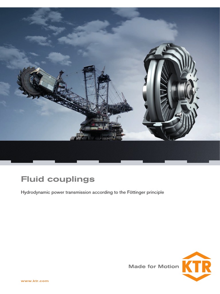 Fluid Couplings Transmission (Mechanics) Machines
