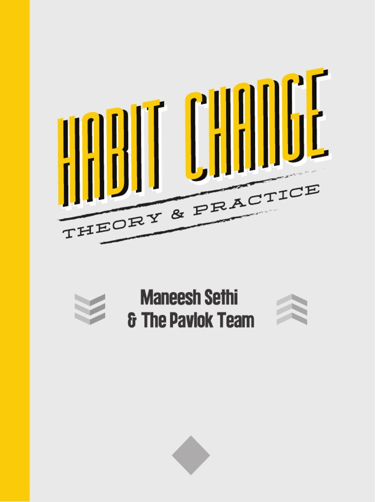 Habit Change Theory and Practice | PDF | Habits | Self Control