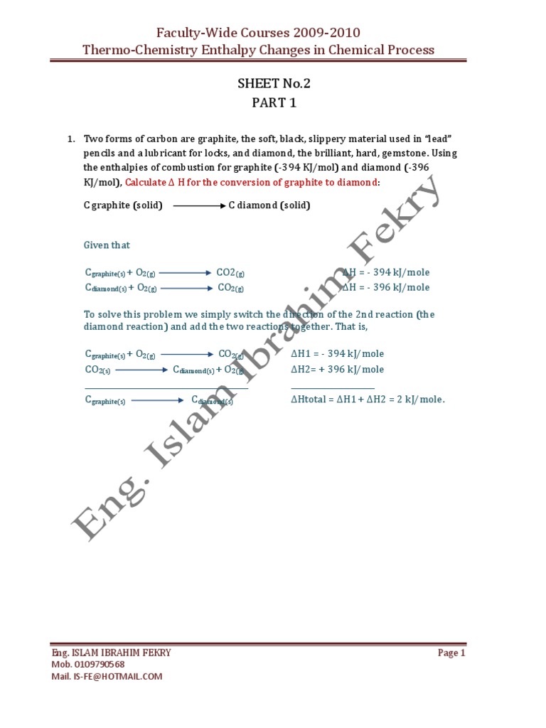 Enthalpy Changes in Carbon Reactions | PDF | Methane | Propane